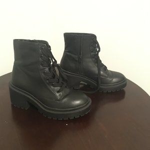 Black Platform boots